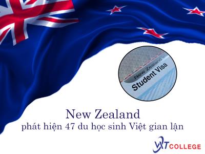 New Zealand phát hiện 47 hồ sơ gian lận của du học sinh Việt Nam